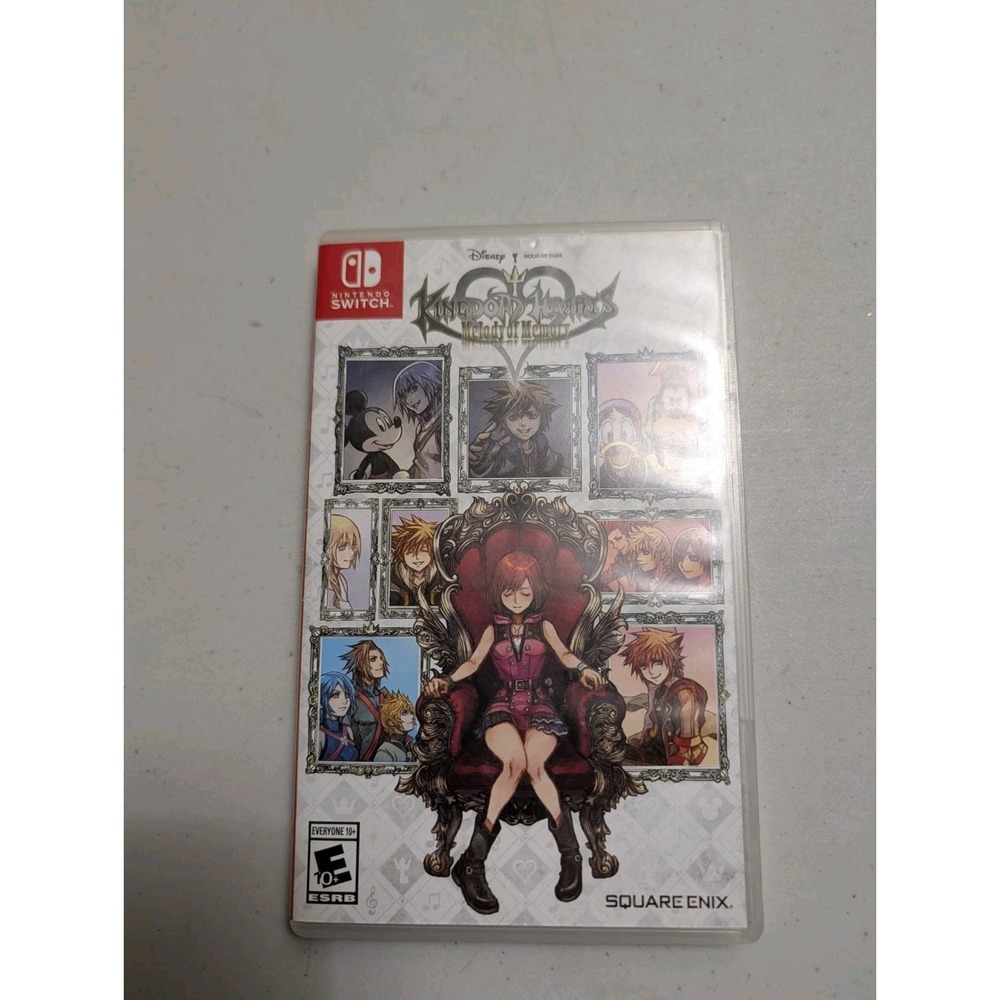 Authentic Replacement Case ONLY‎ for KINGDOM HEART MELODY OF MEMORY - Switch Box